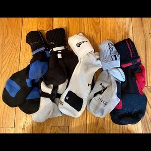 5x Nike Elite Basketball Socks Medium